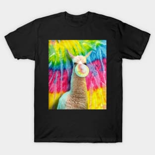 Tie Dye Llama T-Shirt